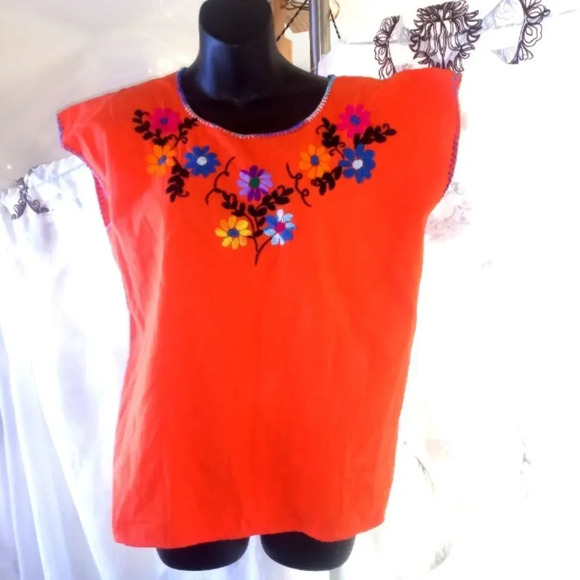 :Mexican embroidery top size small and medium (ban) - Picture 1 of 3